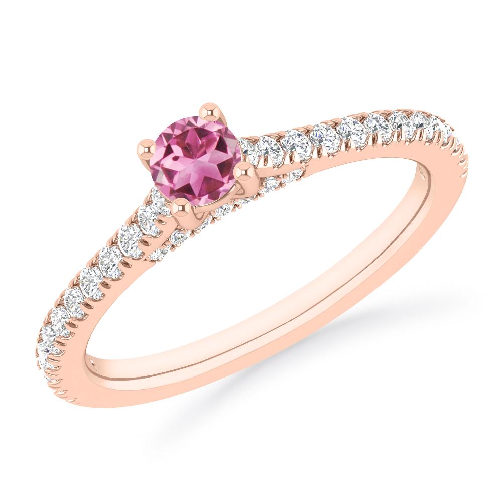 Rose Gold - Pink Tourmaline