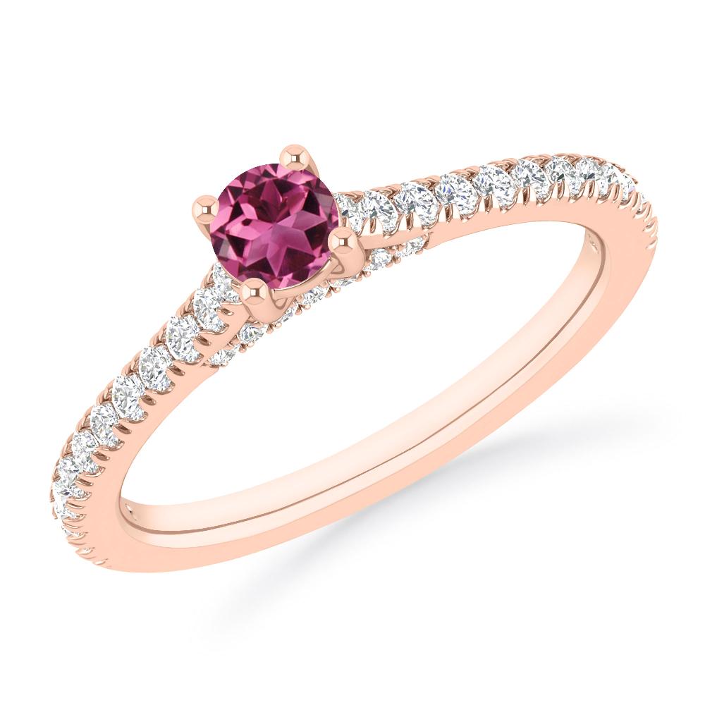 Rose Gold - Pink Tourmaline