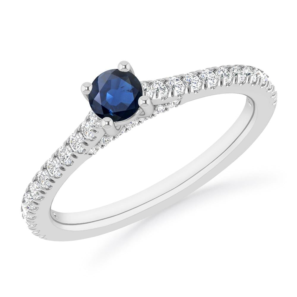 White Gold - Sapphire