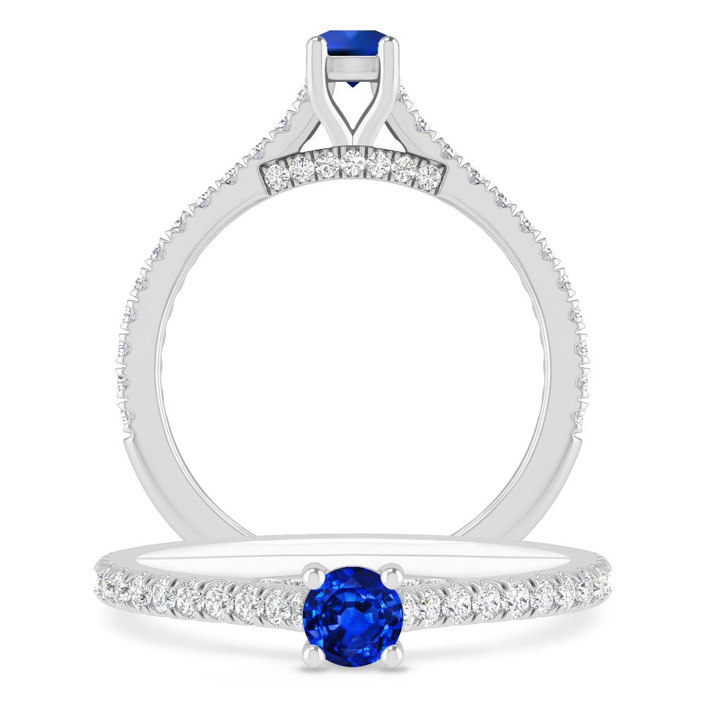 White Gold - Sapphire