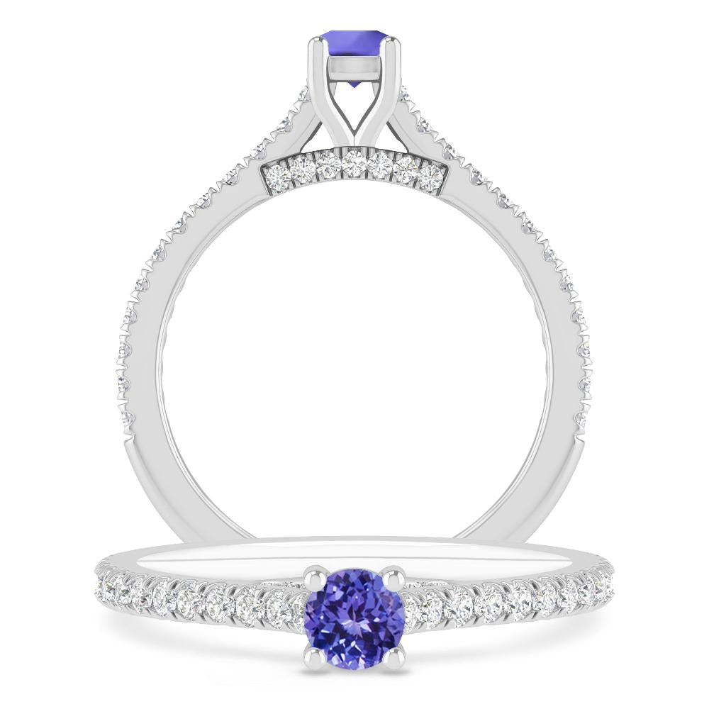 White Gold - Tanzanite