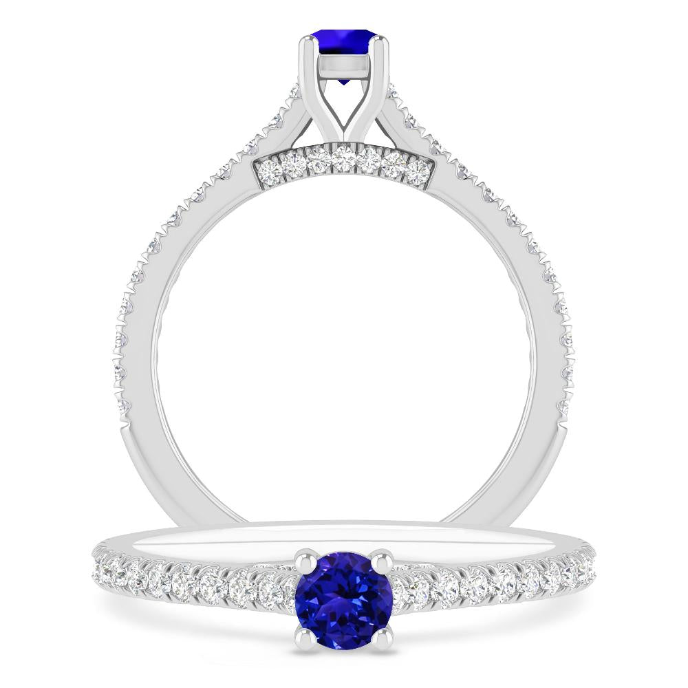 White Gold - Tanzanite