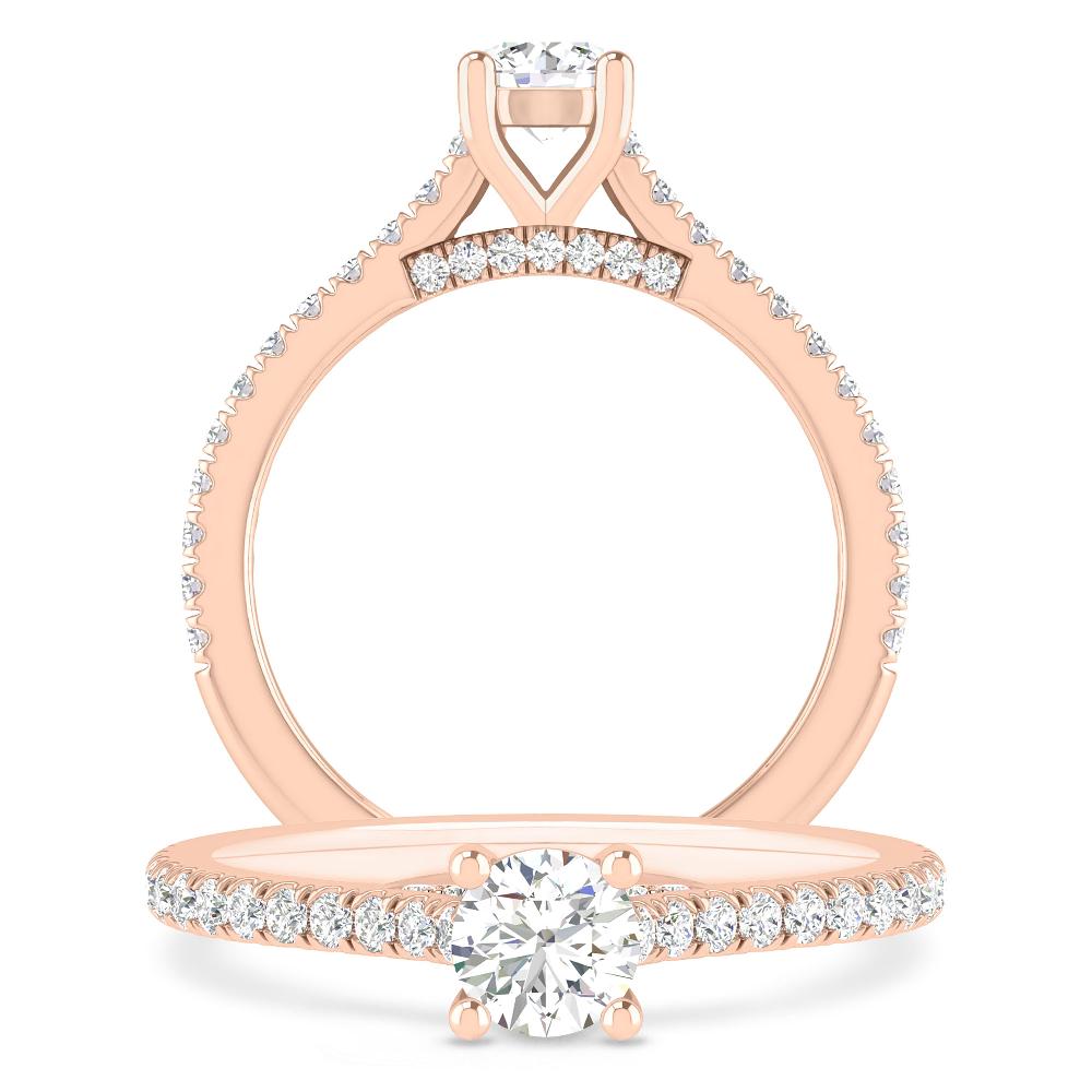 Rose Gold - Diamond