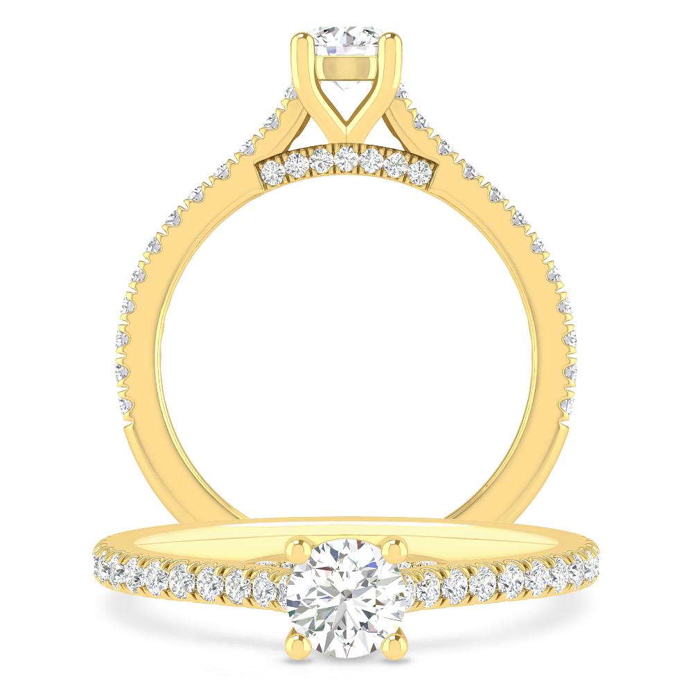 Yellow Gold - Diamond