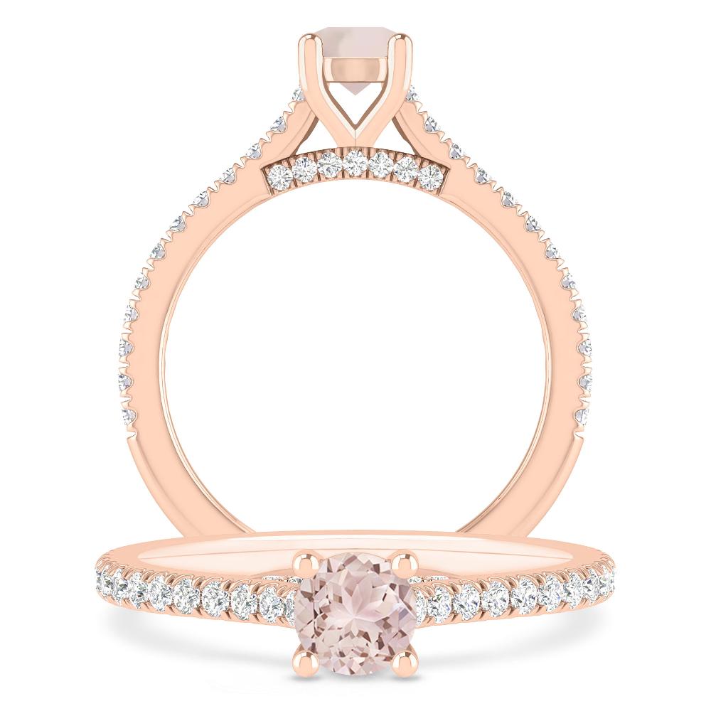 Rose Gold - Morganite