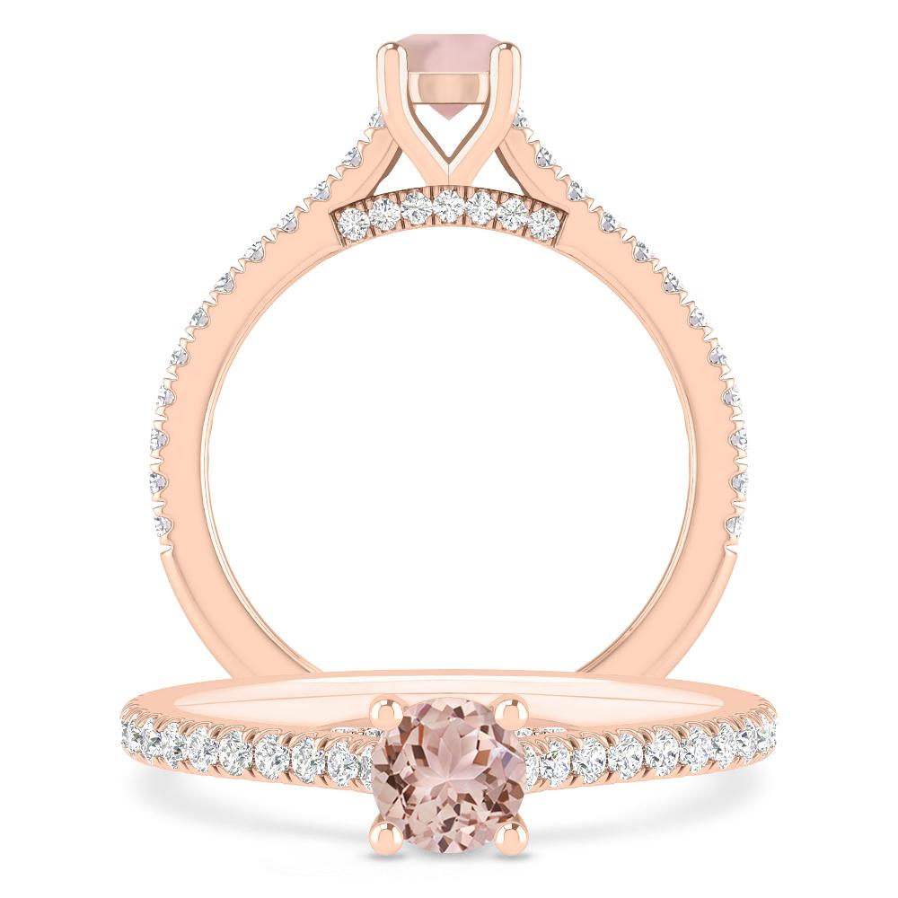 Rose Gold - Morganite