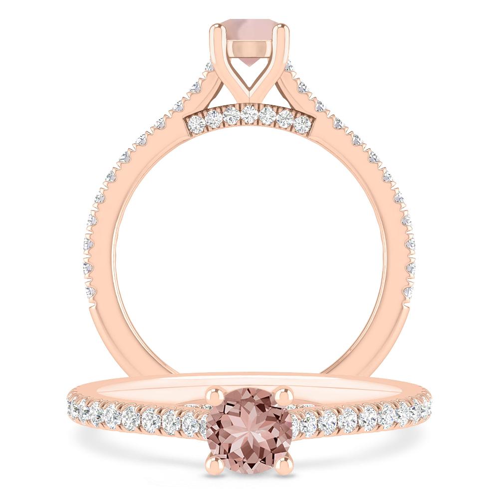 Rose Gold - Morganite