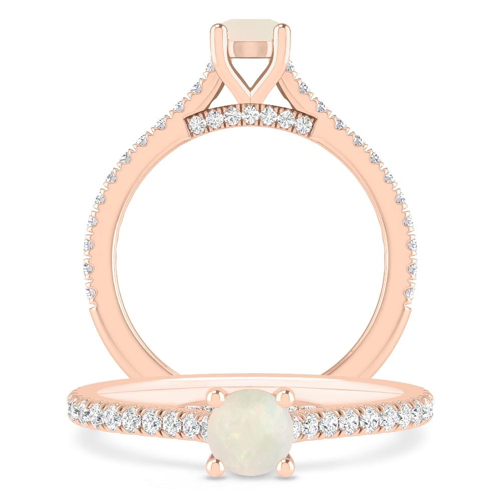 Rose Gold - Opal