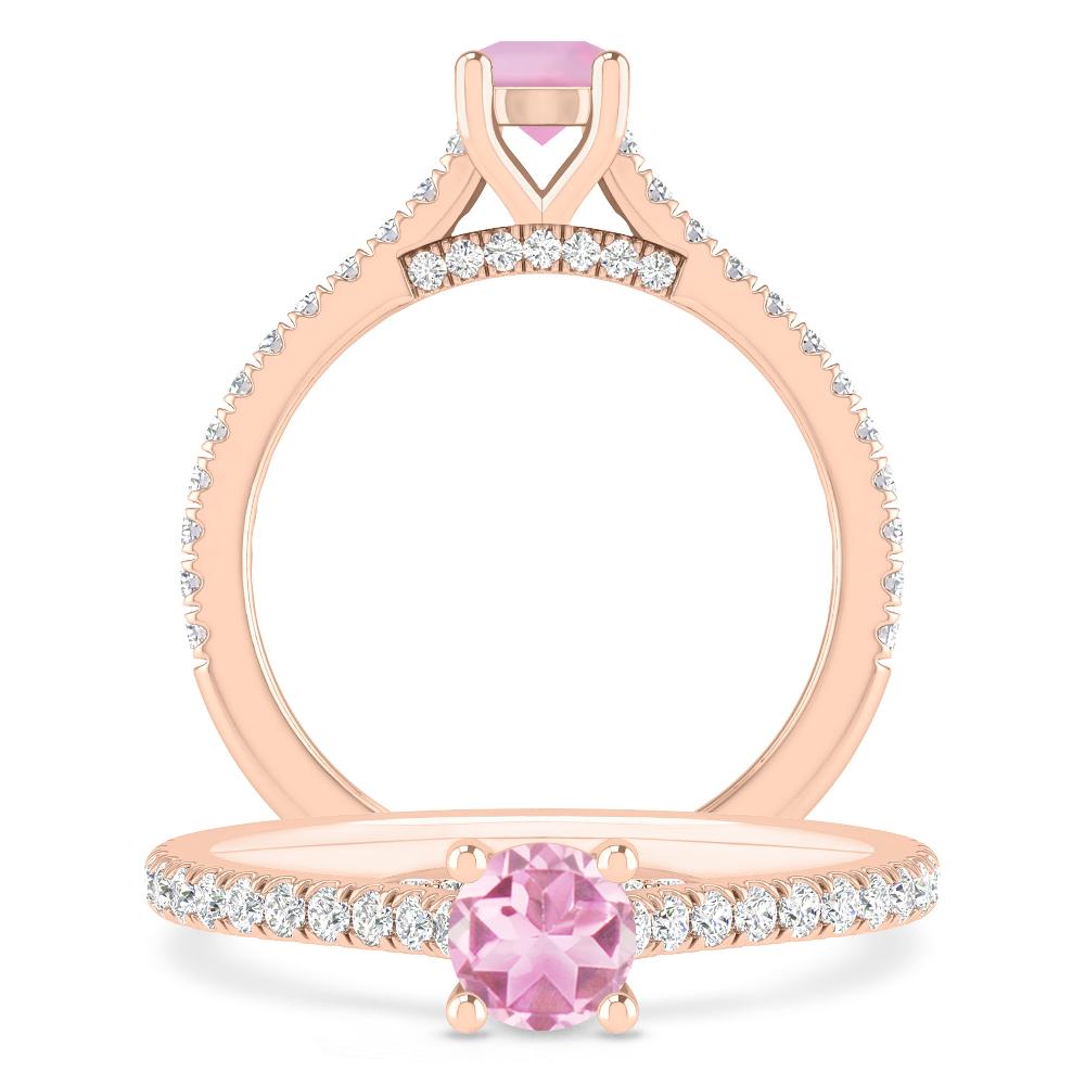 Rose Gold - Pink Tourmaline