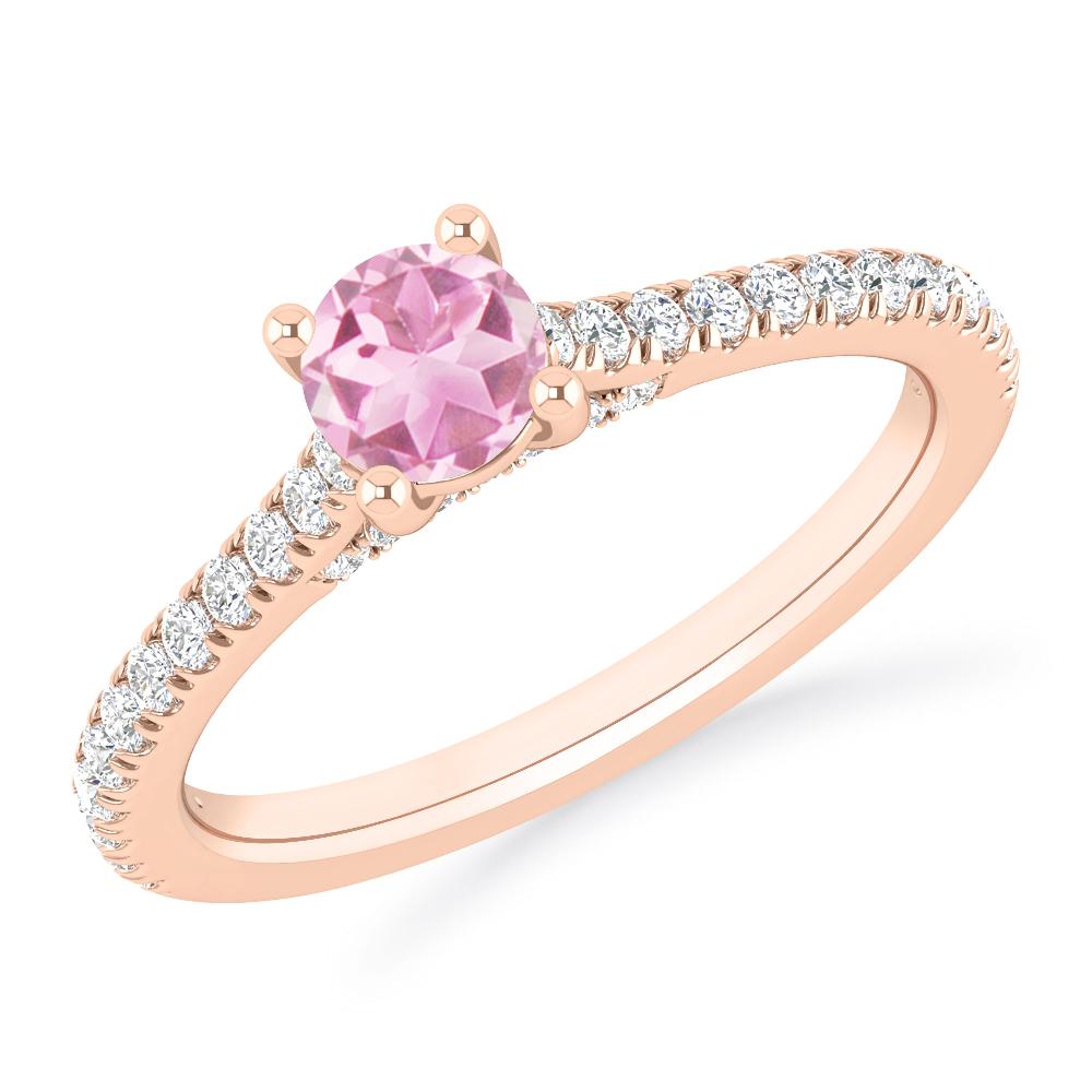 Rose Gold - Pink Tourmaline