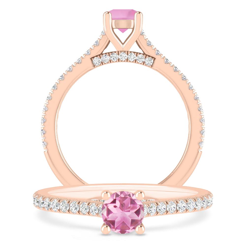 Rose Gold - Pink Tourmaline