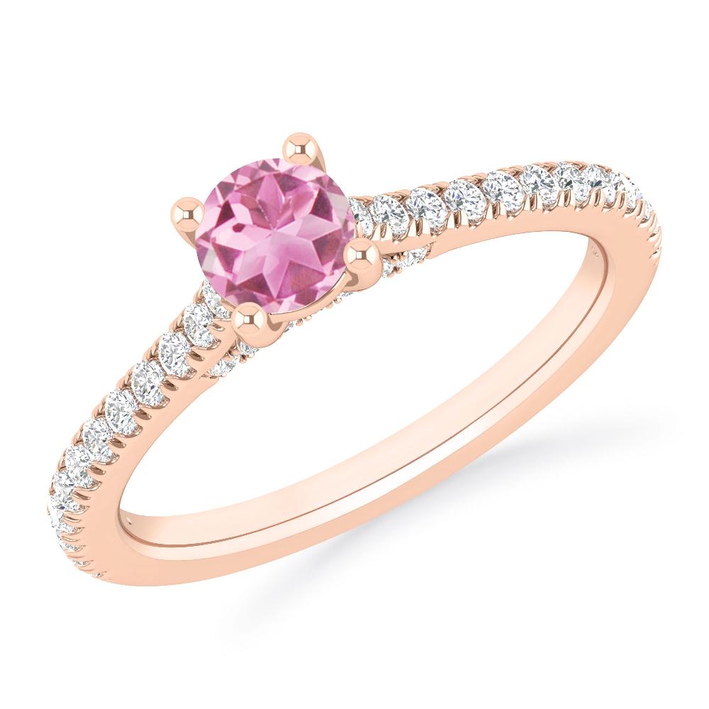 Rose Gold - Pink Tourmaline