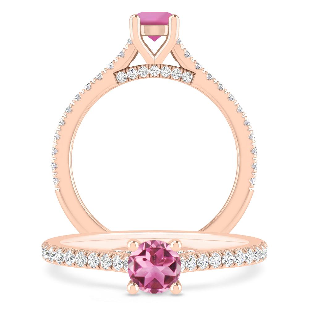 Rose Gold - Pink Tourmaline