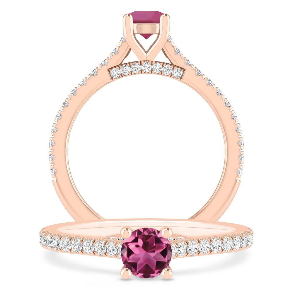 Rose Gold - Pink Tourmaline