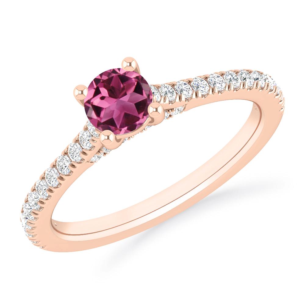 Rose Gold - Pink Tourmaline