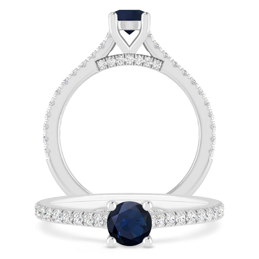 White Gold - Sapphire