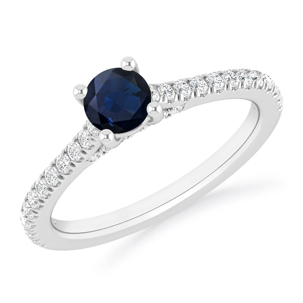 White Gold - Sapphire