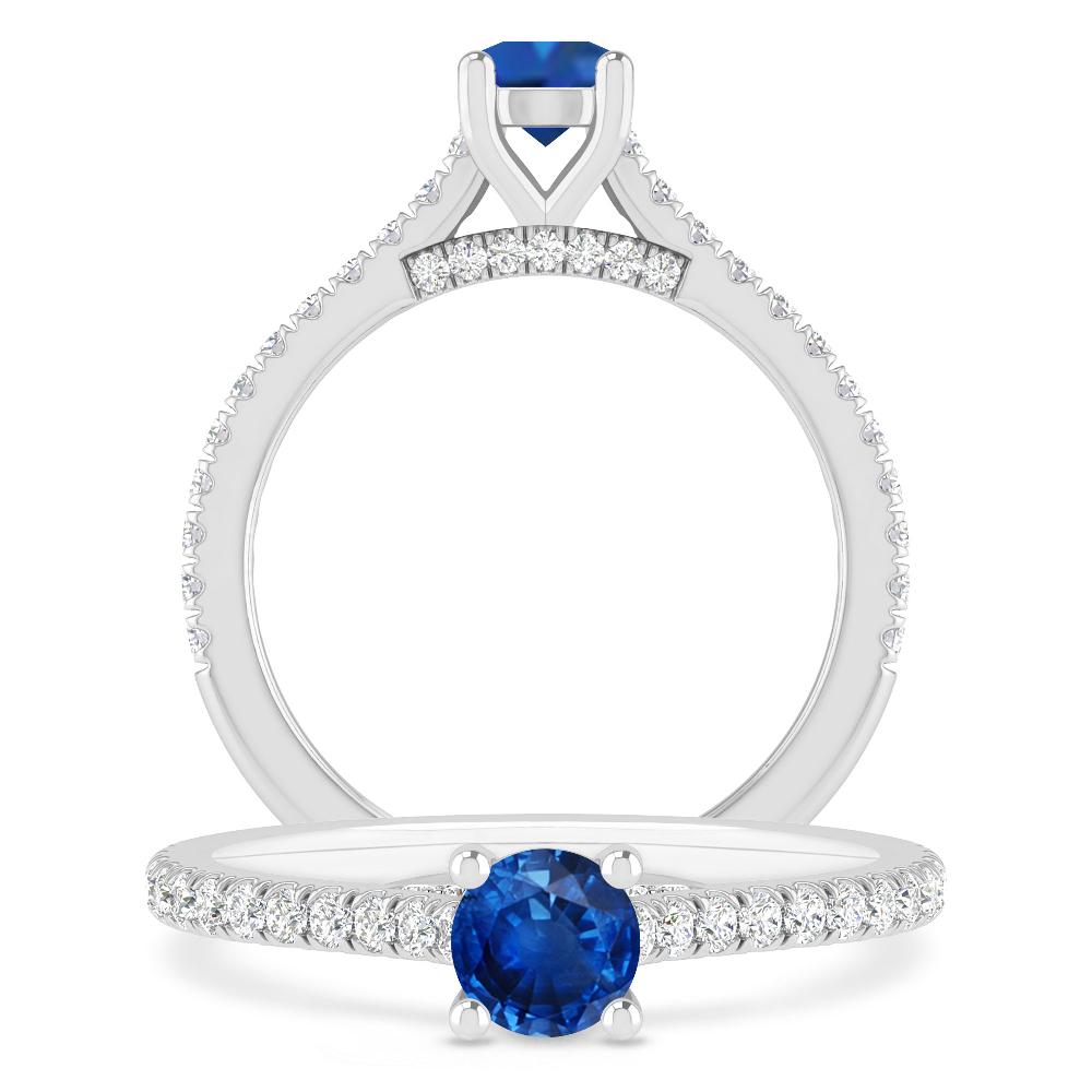 White Gold - Sapphire