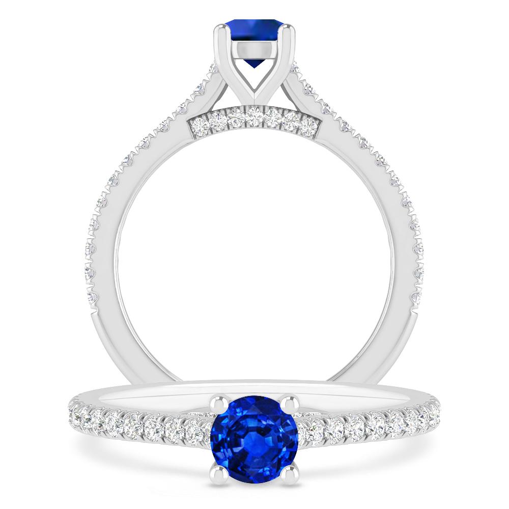 White Gold - Sapphire