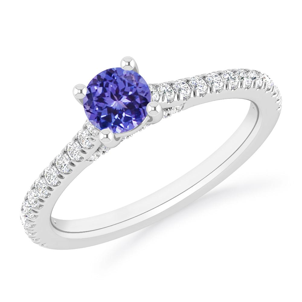 White Gold - Tanzanite