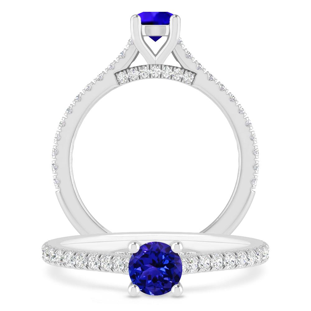 White Gold - Tanzanite