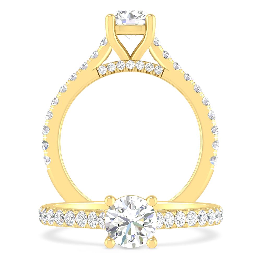 Yellow Gold - Diamond