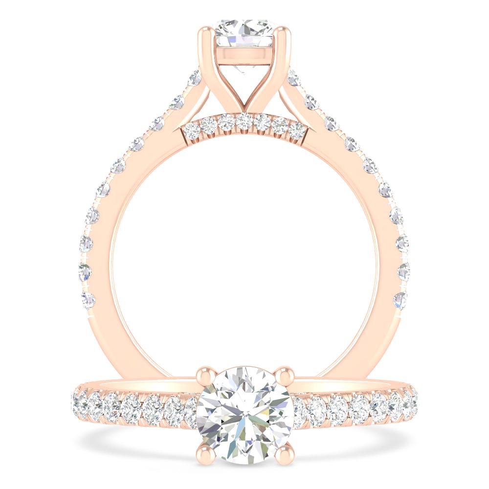 Rose Gold - Diamond