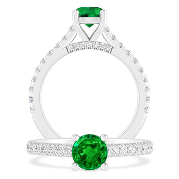 White Gold - Emerald