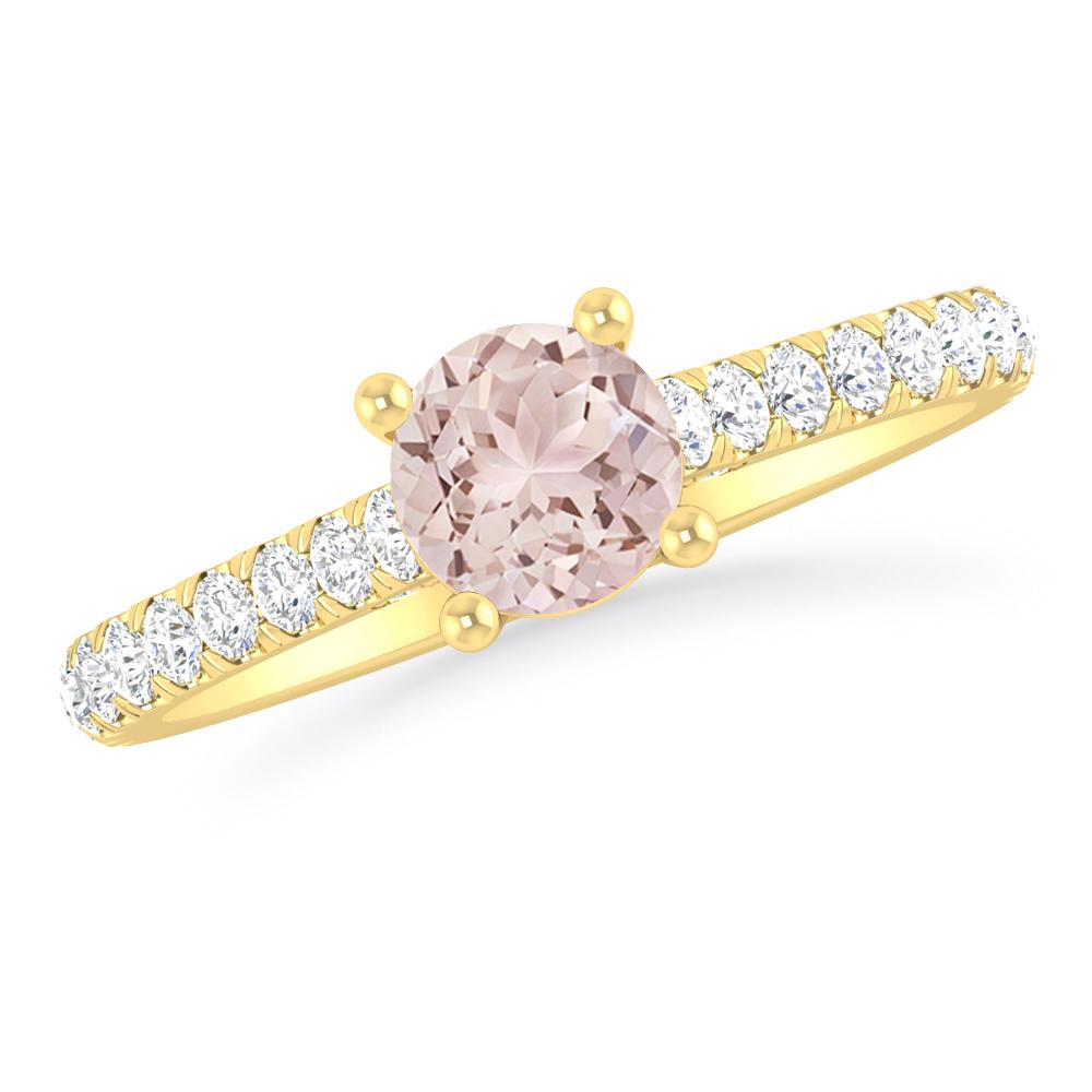 Yellow Gold - Morganite