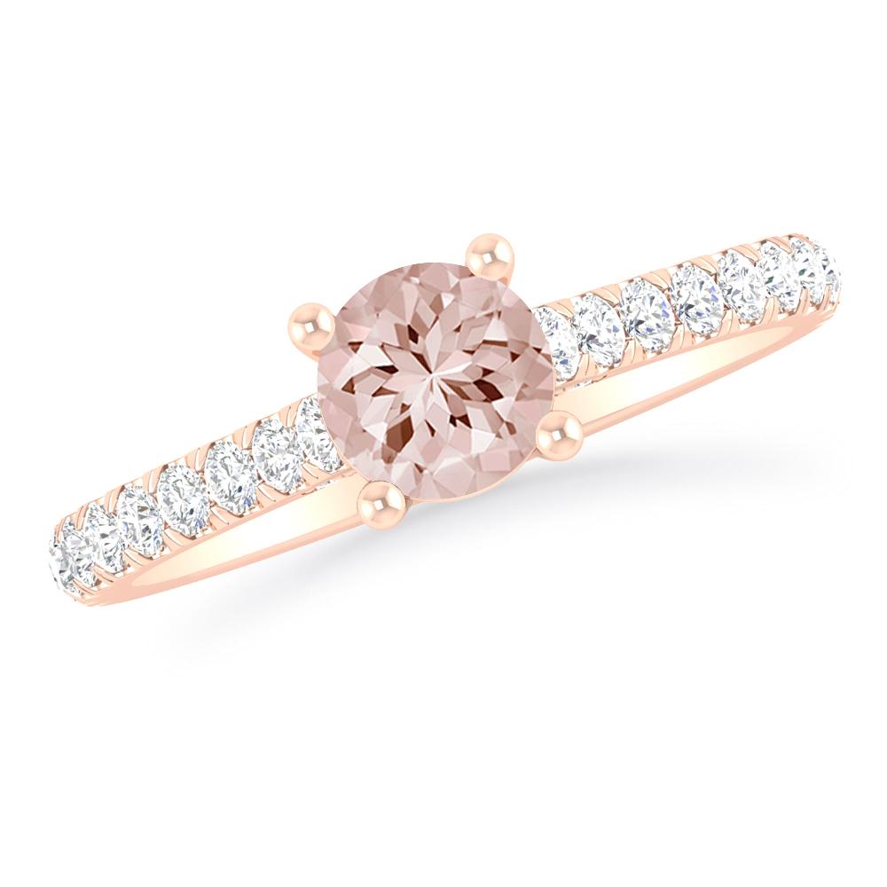 Rose Gold - Morganite