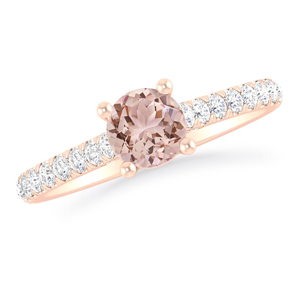 Rose Gold - Morganite