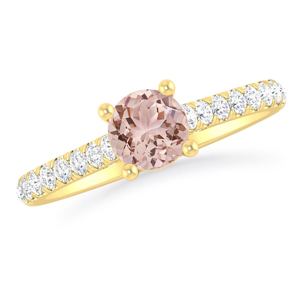 Yellow Gold - Morganite