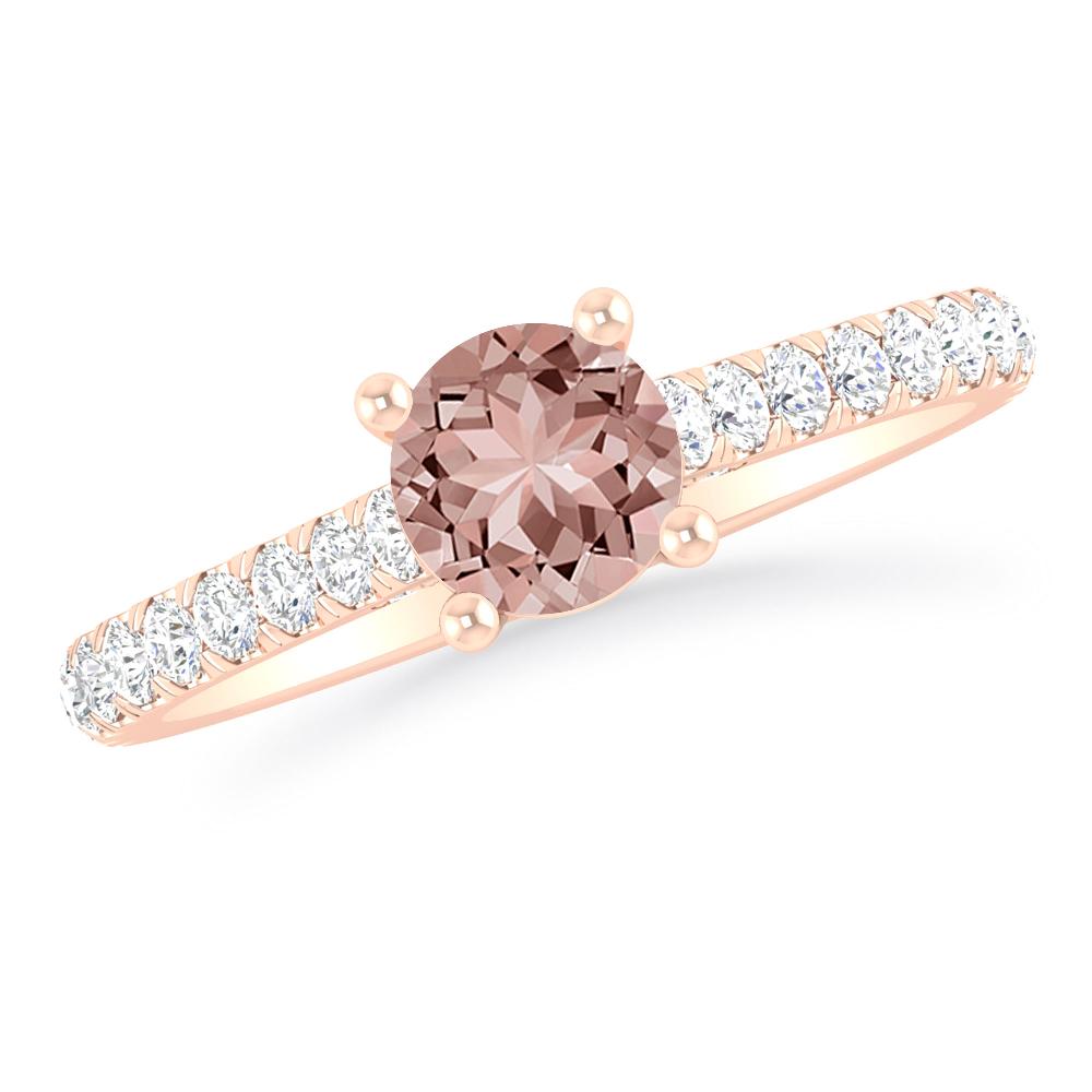 Rose Gold - Morganite