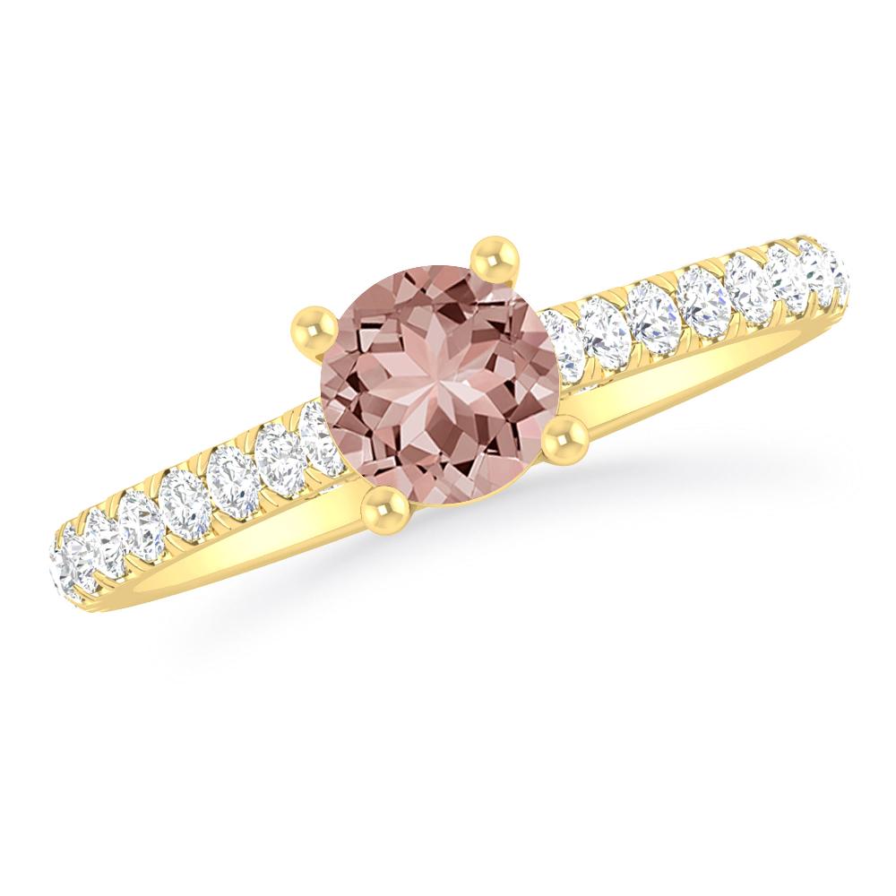 Yellow Gold - Morganite