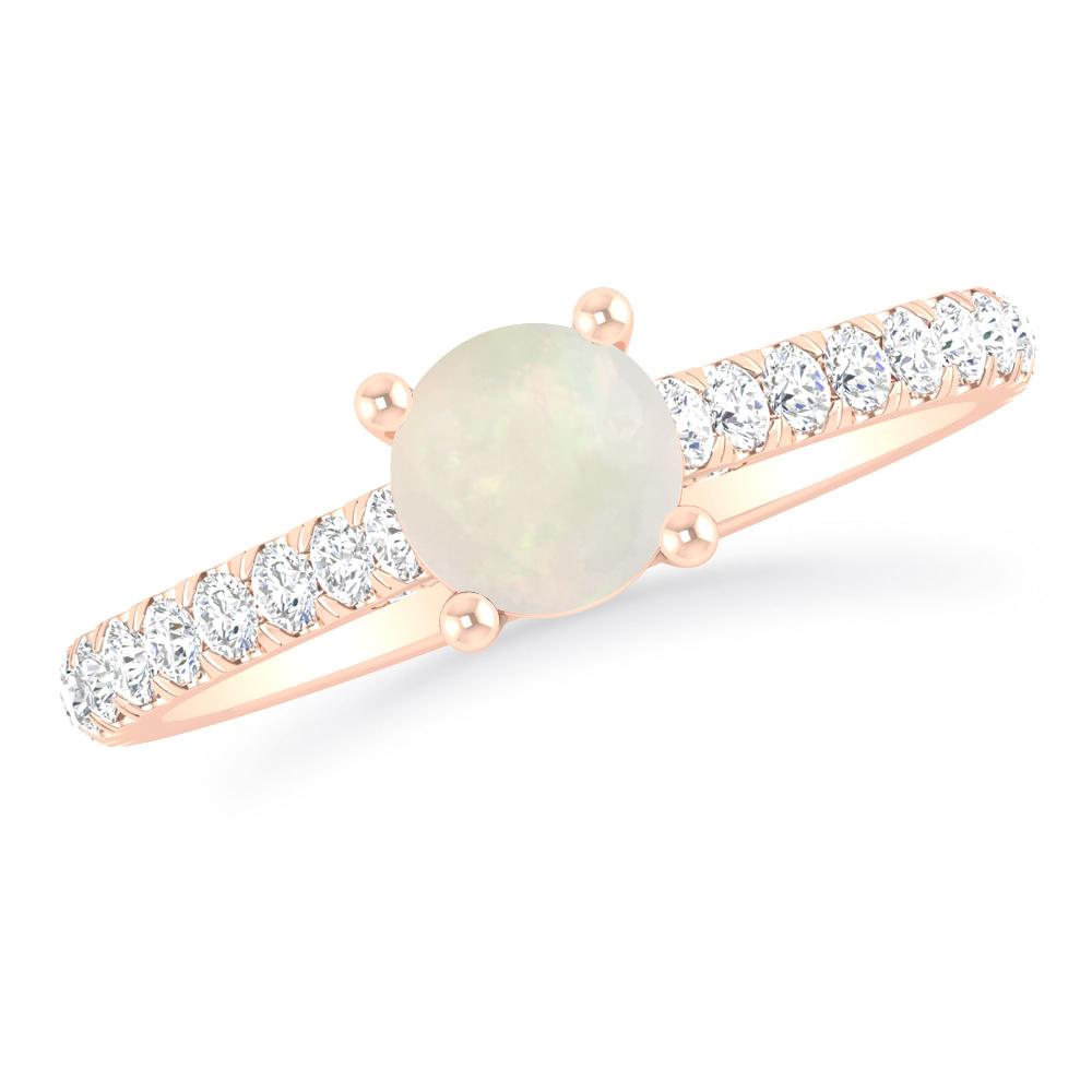 Rose Gold - Opal