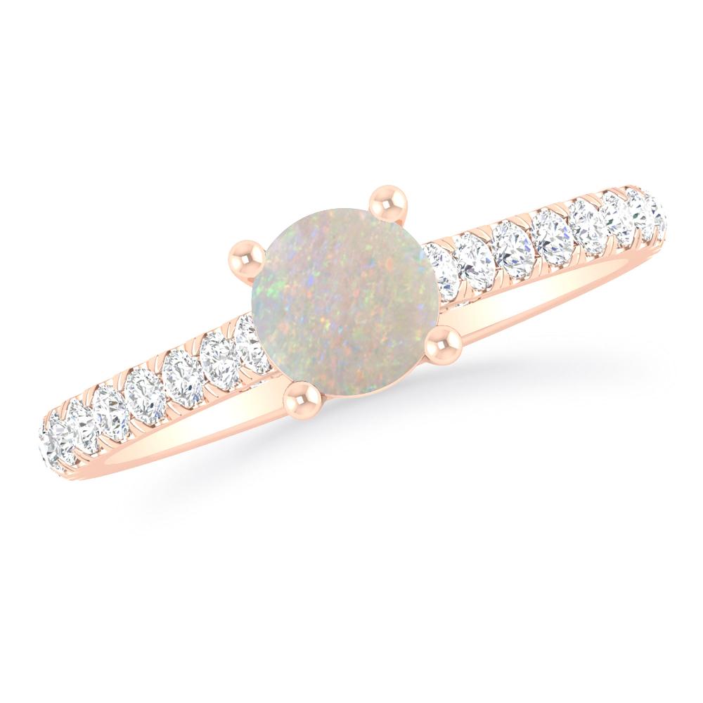 Rose Gold - Opal