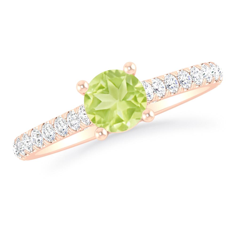 Rose Gold - Peridot