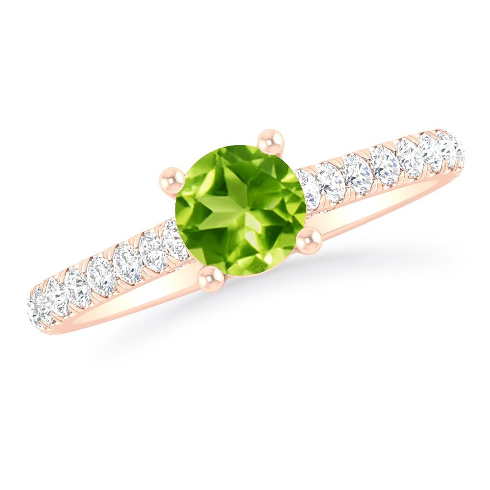 Rose Gold - Peridot