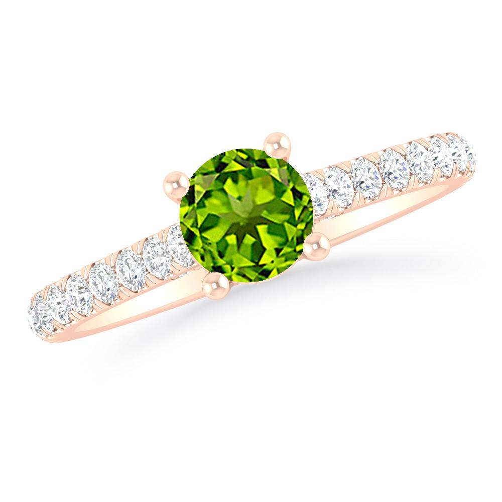 Rose Gold - Peridot