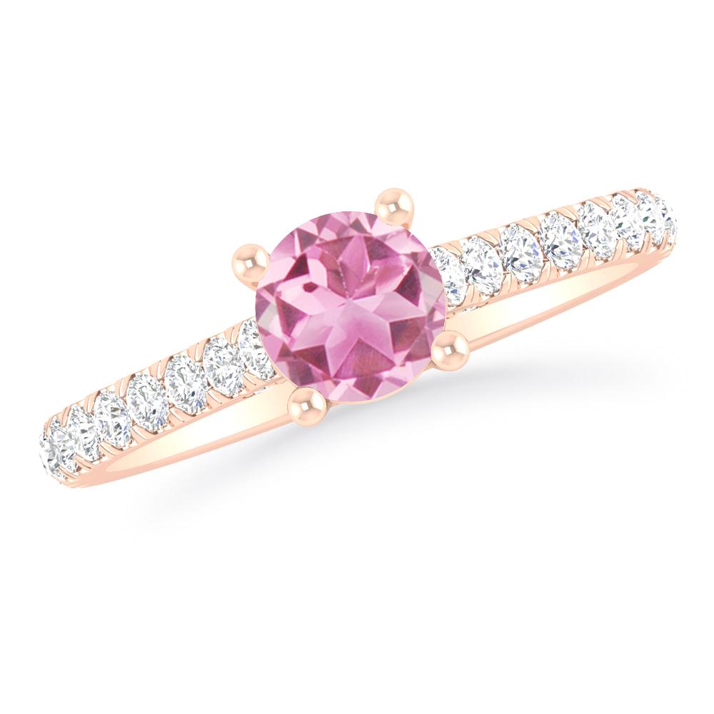 Rose Gold - Pink Tourmaline