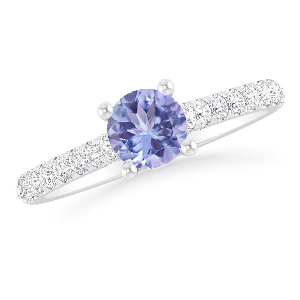 White Gold - Tanzanite