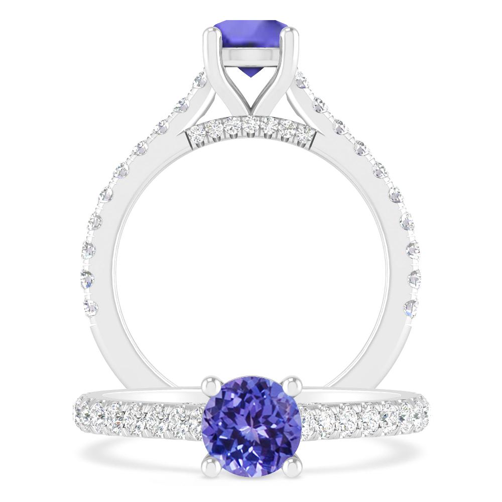 White Gold - Tanzanite