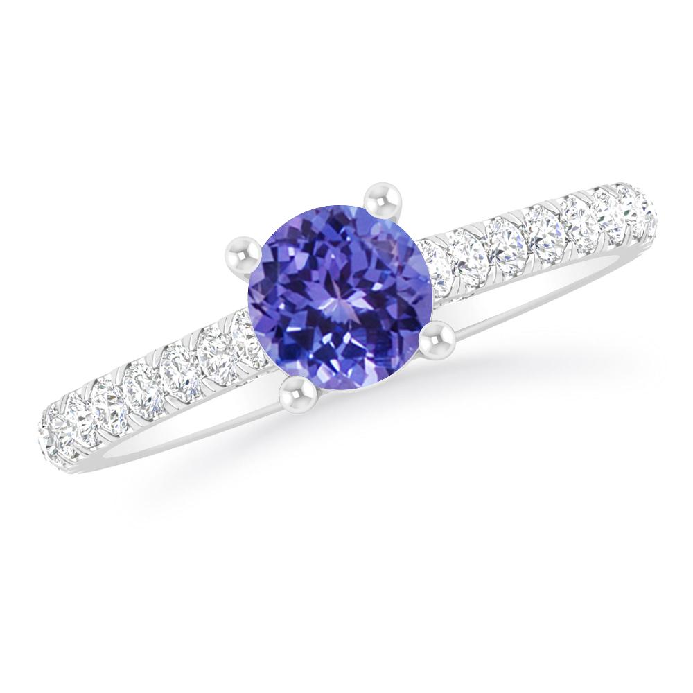 White Gold - Tanzanite