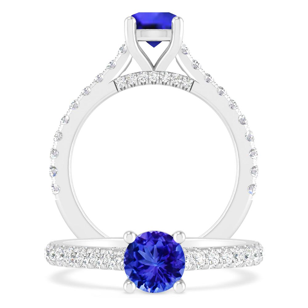 White Gold - Tanzanite