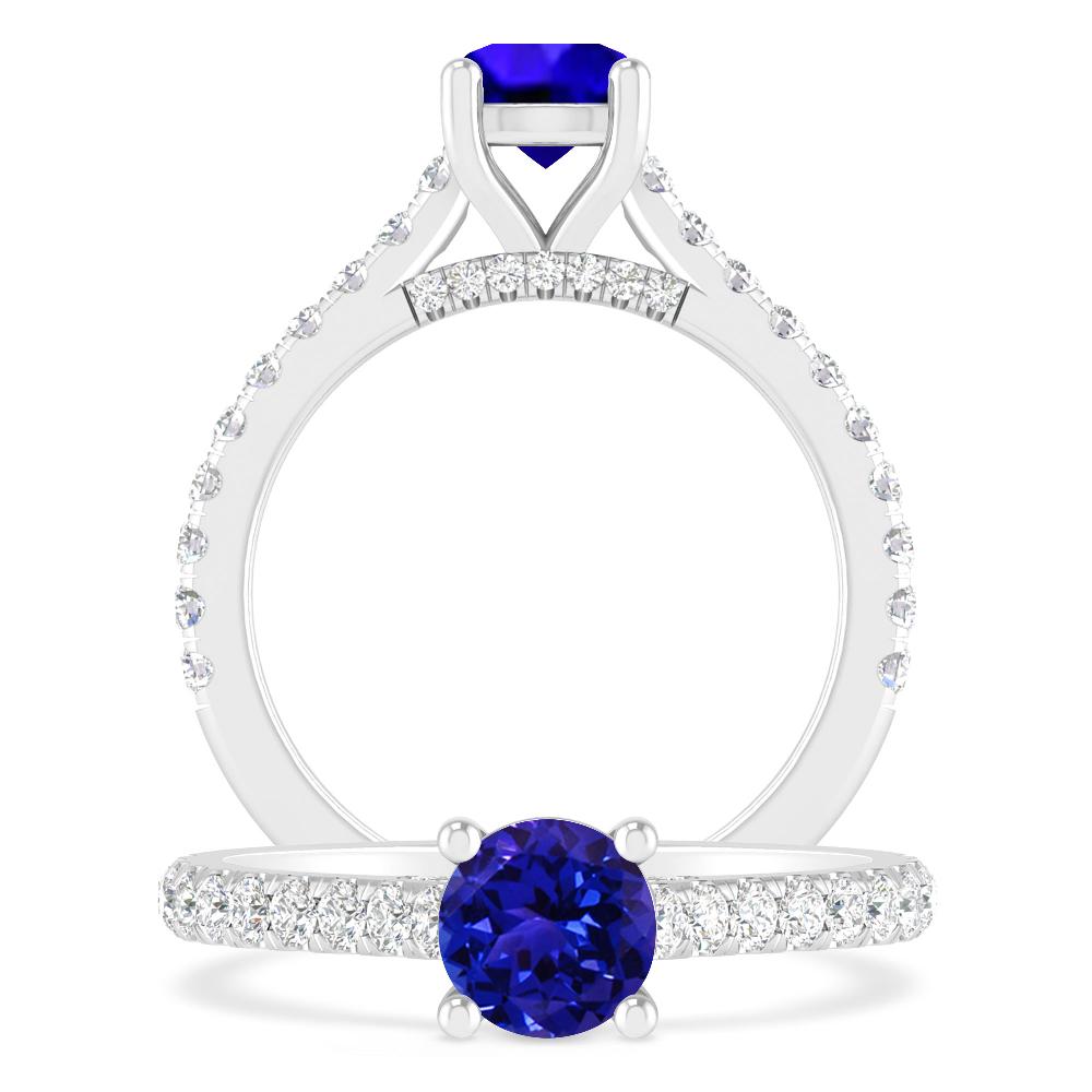 White Gold - Tanzanite