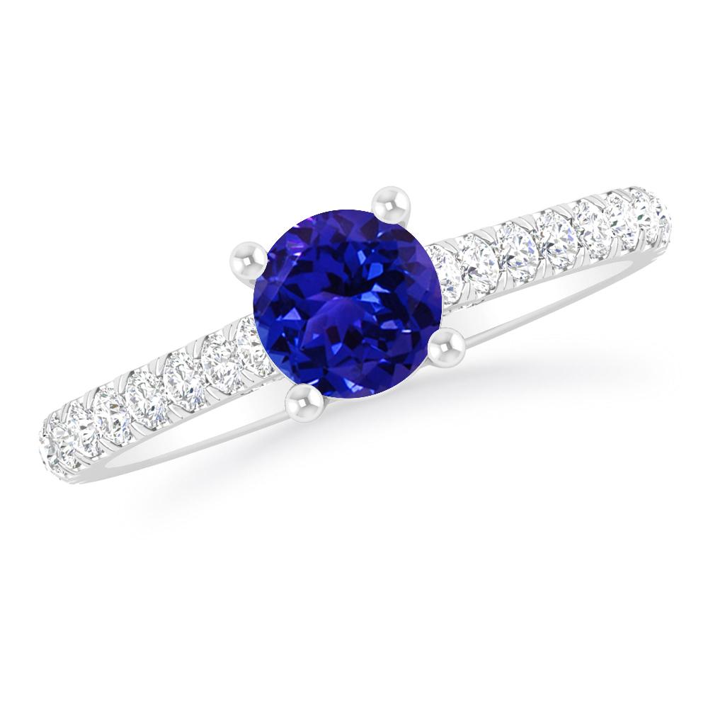 White Gold - Tanzanite