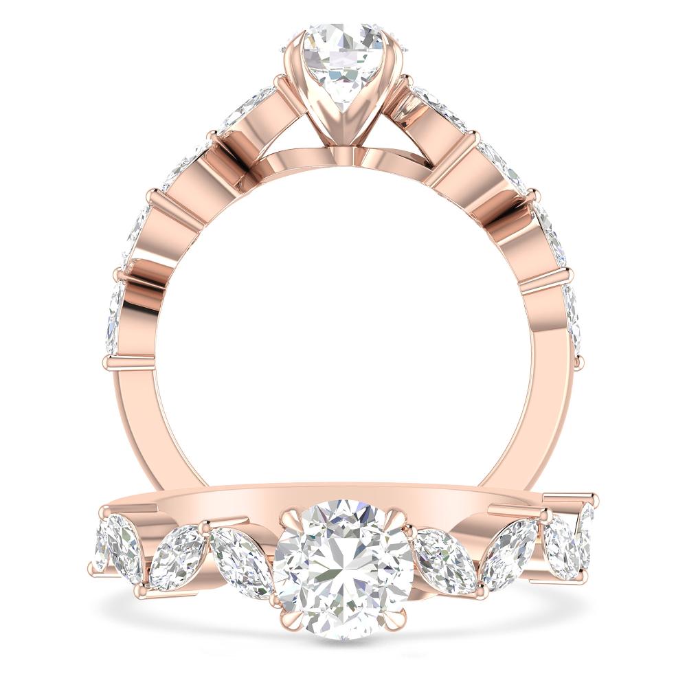 Rose Gold - Round