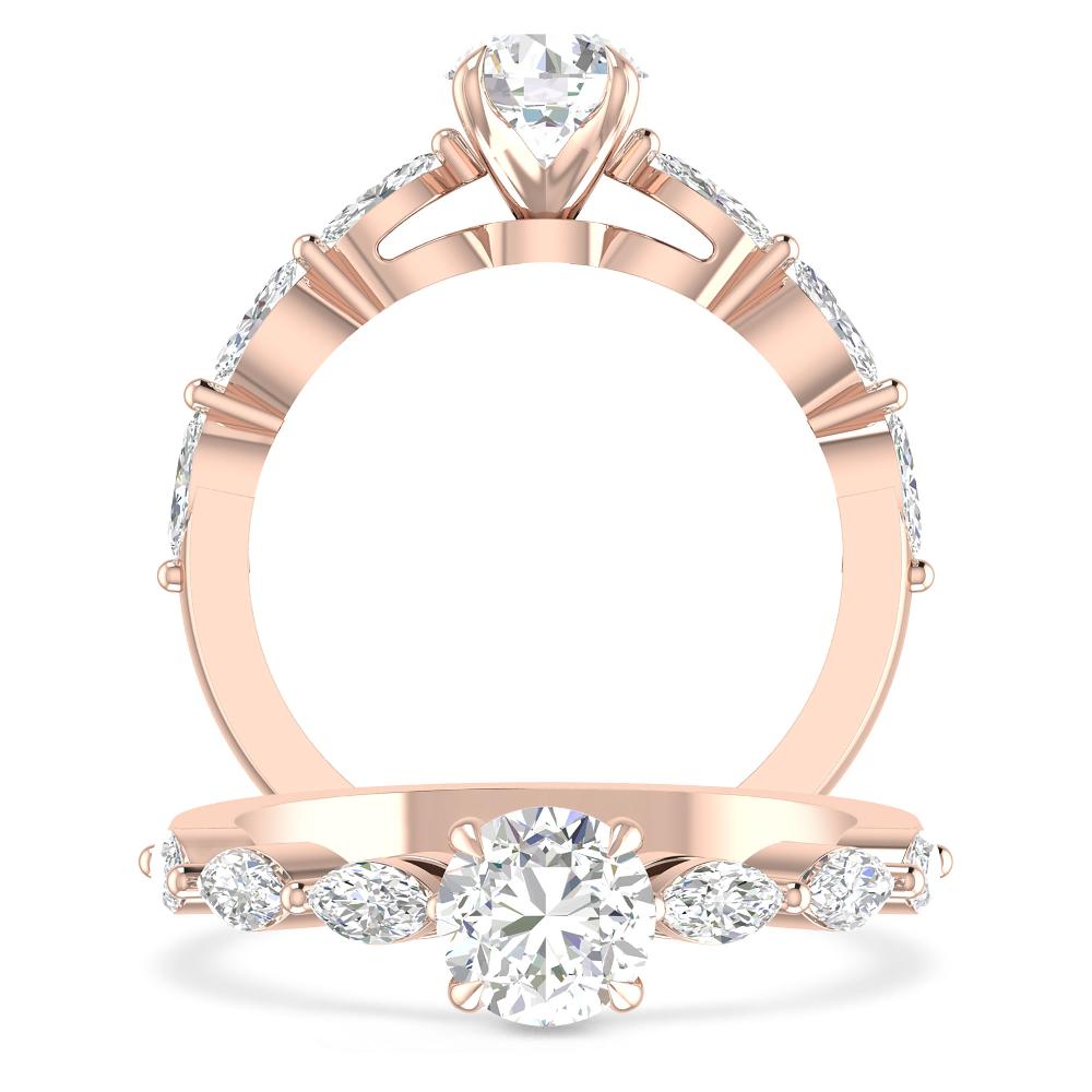 Rose Gold - Round