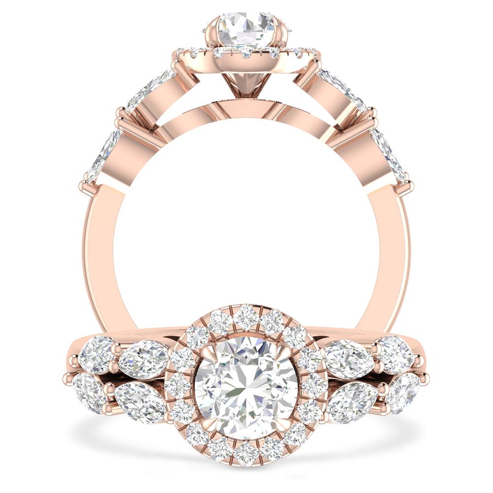 Rose Gold - Round