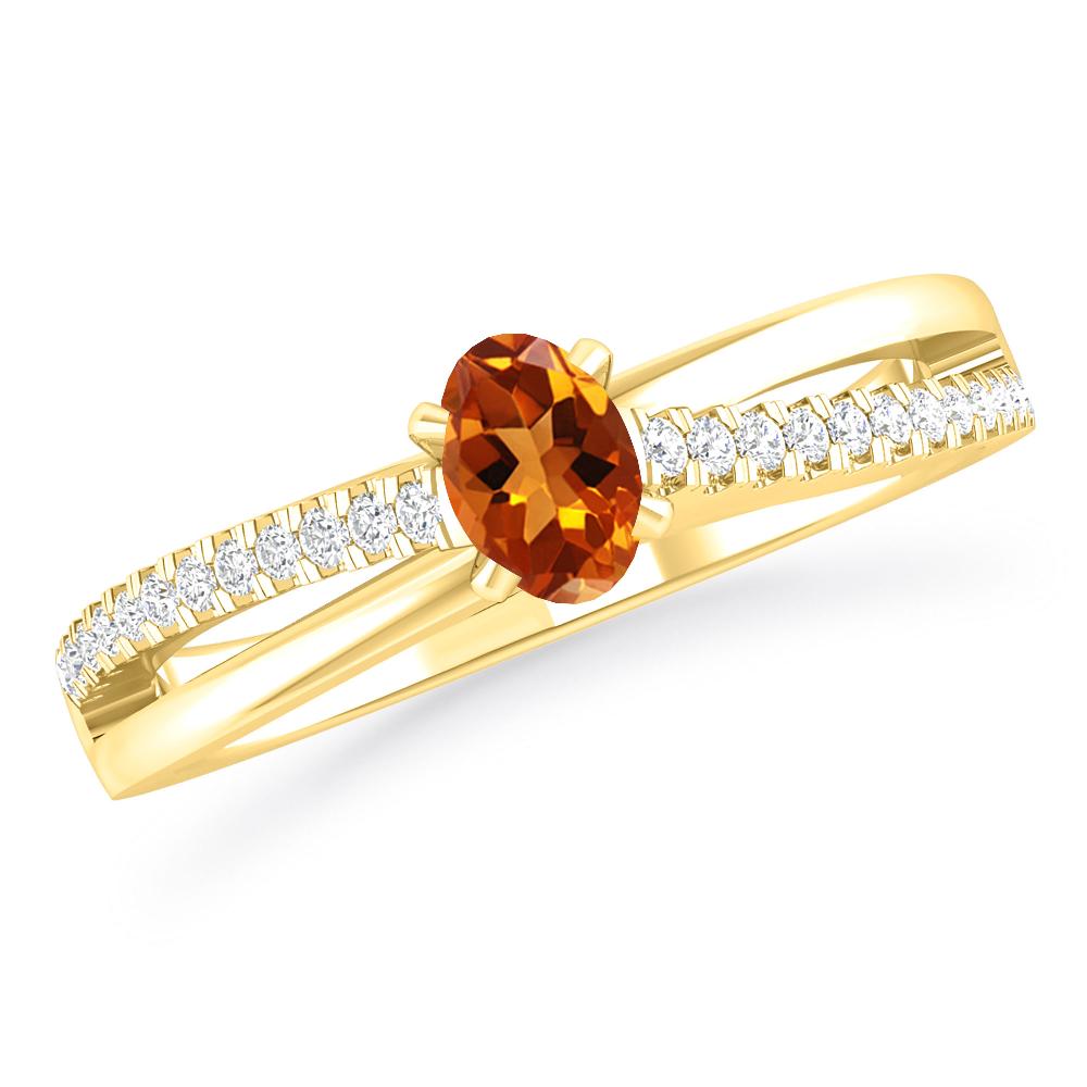 Yellow Gold - Citrine